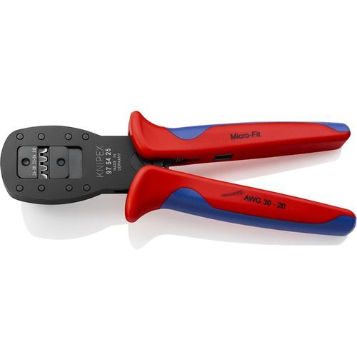 ■KNIPEX Micro-Fit(TM)用平行圧着ペンチ 全長190mm〔品番:975425〕【8368959:0】[店頭受取不可]_1