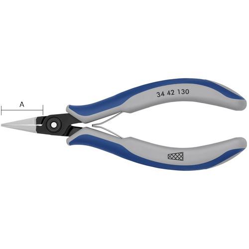 ■KNIPEX 精密用プライヤー 半丸 130mm〔品番:3452130〕【8368948:0】[店頭受取不可]_4