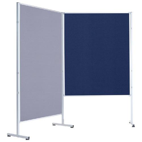 ■WRITEBEST パーテーション 120×150 青〔品番:PP45V02〕【8369036:0】[直送DS][店頭受取不可]_6