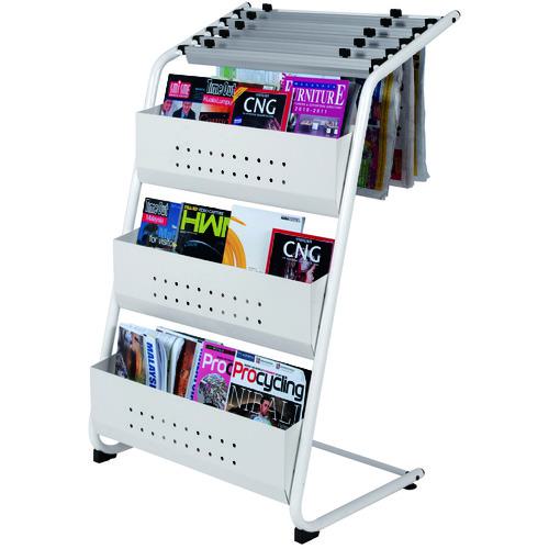 ■【在庫限り】WRITEBEST マガジンラック〔品番:NM535〕【8369054:0】[直送DS][店頭受取不可]