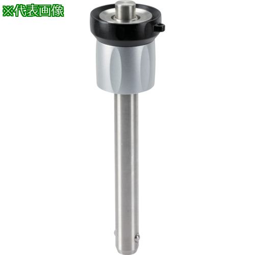 ■HALDER ボールロックピン セルフロッキング 長さ調整機構付 ピン径16 ワーク厚40~50〔品番:22370.0660〕【8488536:0】[店頭受取不可]