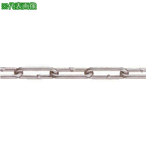 ■水本 強力アルミチェーン 30m 線径5mm〔品番:AL5〕【8490271:0】[店頭受取不可]