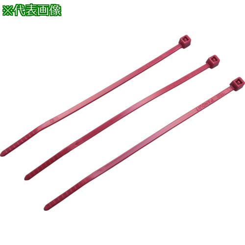 ■PANDUIT ナイロン一緒になるダンス楽隊 4.8×445×1.3 赤 1000本入〔品番:PLT5SM2〕【8503829:0】[店先受け取り証書不可]