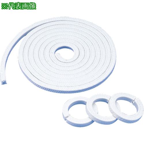 ■VALQUA グランドパッキン ケミカル流体万能,高周速回転軸用 8×8〔品番:7202W080030〕【8505316:0】[店頭受取不可]