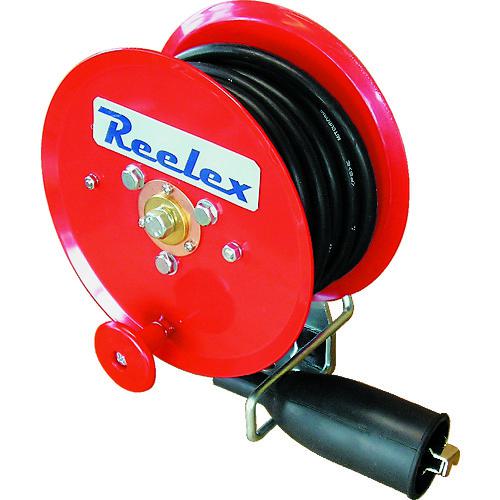 ■Reelex アースリール 5.5SQ×20m 50Aアースクリップ付〔品番:ER820M〕【8513624:0】[店頭受取不可]