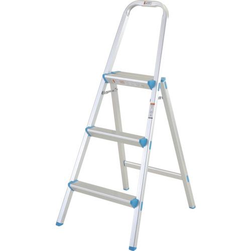 ■PiCa 上わく付き踏台PFD型3段〔品番:PFD3A〕【8515093:0】[店頭受取不可]