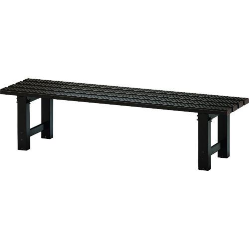 ■ハセガワ アルミ縁台 TG型 天板L120×W30×H30cm〔品番:TG2.01230〕【8515200:0】[直送DS][店頭受取不可]