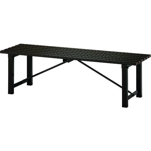 ■ハセガワ アルミ縁台 TG型 天板L150×W46×H45cm〔品番:TG2.01545〕【8515201:0】[直送DS][店頭受取不可]