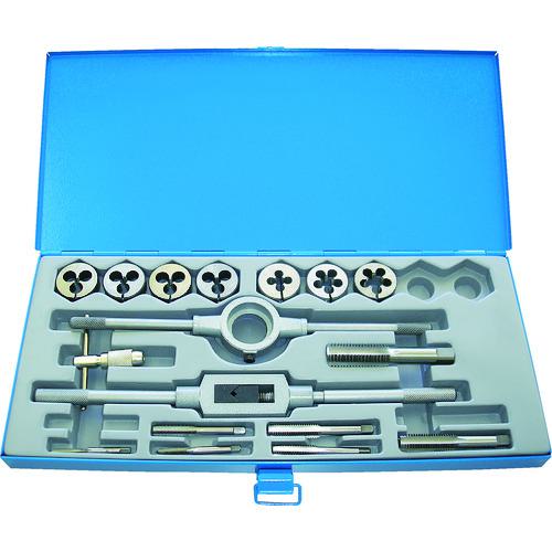 ■TRUSCO タップダイスセット SKS ユニファイねじ用並目〔品番:THT38DNCS〕【8549629:0】[店頭受取不可]