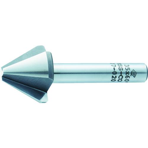 ■TRUSCO MC 面取リーマ 35.0mm 60度〔品番:TMC3560〕【8549665:0】[店頭受取不可]
