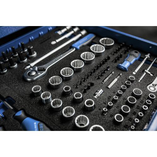 ■GEDORE ツールトロリー 引出4段 45x4〔品番:6627550〕【8550189:0】[直送DS][店頭受取不可]
