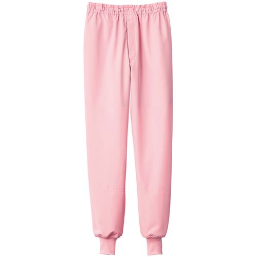 ■サンペックス ホッピングパンツ 食品工場 白衣 衛生 ピンク LL〔品番:CD657LL〕【8552200:0】[店頭受取不可]