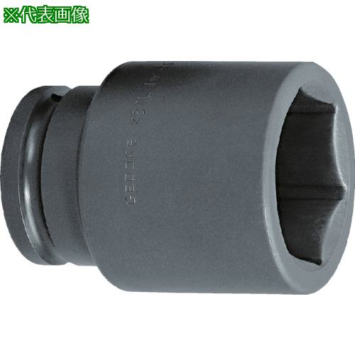 ■GEDORE インパクト用ソケット(6角)ロング K37L 1・1/2 55mm〔品番:6330540〕【8554742:0】[店頭受取不可]