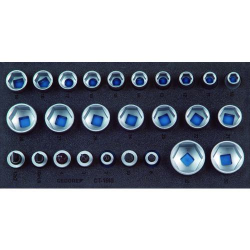 ■GEDORE 【売切廃番】ソケットセット1/2 1500CT1‐19IS〔品番:2308924〕【8558909:0】[店頭受取不可]