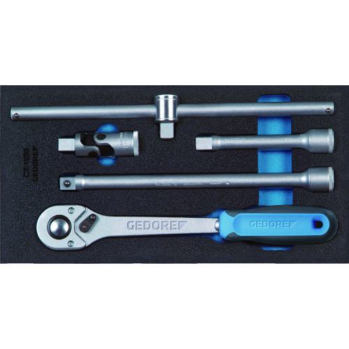 ■GEDORE 【売切廃番】ソケットレンチセット1/2 1500CT1‐1993T〔品番:2309106〕【8558910:0】[店頭受取不可]