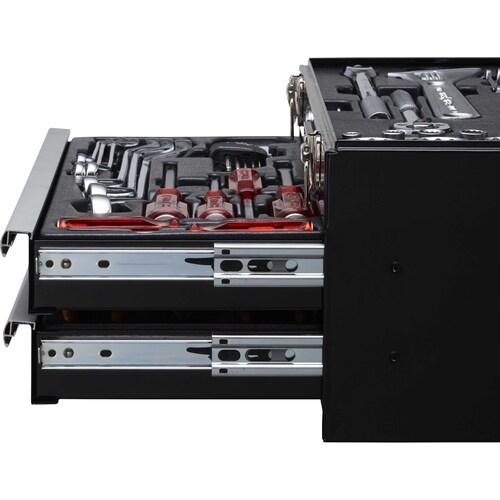 □スーパー プロ用デラックス工具セット(2段引き出し)〔品番:S7000DS