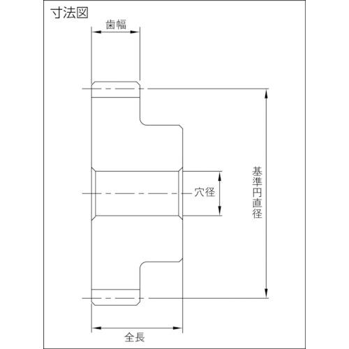 ■KHK ねじ歯車SN4-26L〔品番:SN426L〕【8564851:0】[店頭受取不可]_1