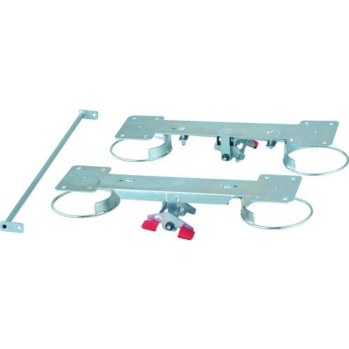 ■TRUSCO 樹脂台車 グランカート用リング式 自在4輪ストッパー〔品番:TP900JRS4〕【8564226:0】[店頭受取不可]