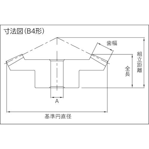 ■KHK かさ歯車SB3-4515〔品番:SB34515〕【8566103:0】[店頭受取不可]