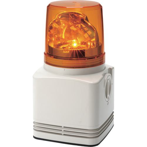 ■PATLITE 電子音内蔵LED回転灯 色:黄〔品番:RFT24AY〕【8568336:0】[店頭受取不可]