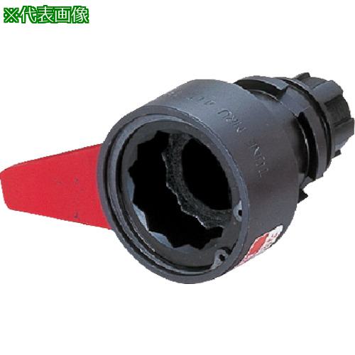 ■TONE 電動インパクトレンチ レバーソケット 対辺寸法27mm 構造用鋼〔品番:MRU27T〕【8575903:0】[店頭受取不可]