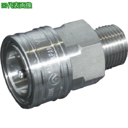 ■ヤマト STYカップリング ソケット(めねじ取付用・ステンレス)STY10-SM〔品番:STY10SMSUS〕【8578052:0】[店頭受取不可]