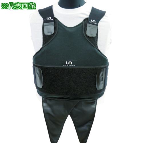 ■US Armor インナーキャリア(防弾性能なし) ACS(男性用) ブラック L〔品番:F500300BLKL〕【8594443:0】[店頭受取不可]