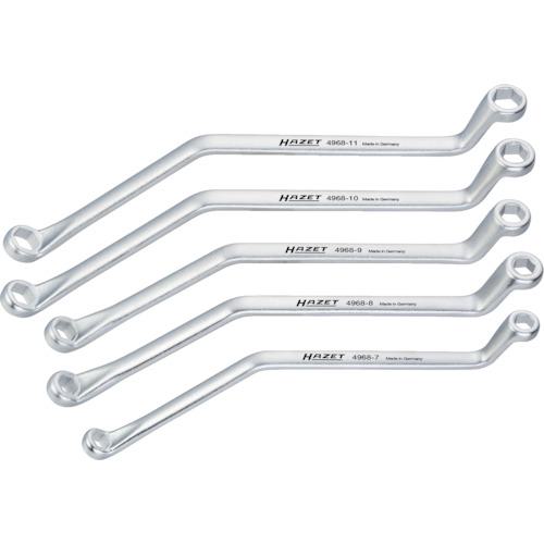 ■【在庫限り】HAZET ブレーキブリーダーレンチセット〔品番:4968S5〕【8689356:0】[店頭受取不可]