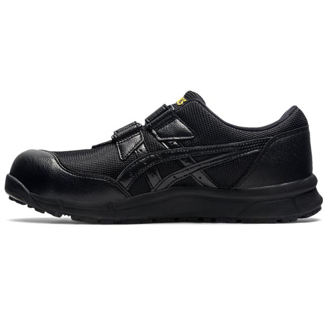 即納在庫品 アシックス 安全靴 ウィンジョブ CP20E 3E相当 ブラック×ブラック 26.5cm ローカット ベルトタイプ セーフティシューズ 作業靴 ワーキング FCP20E.002