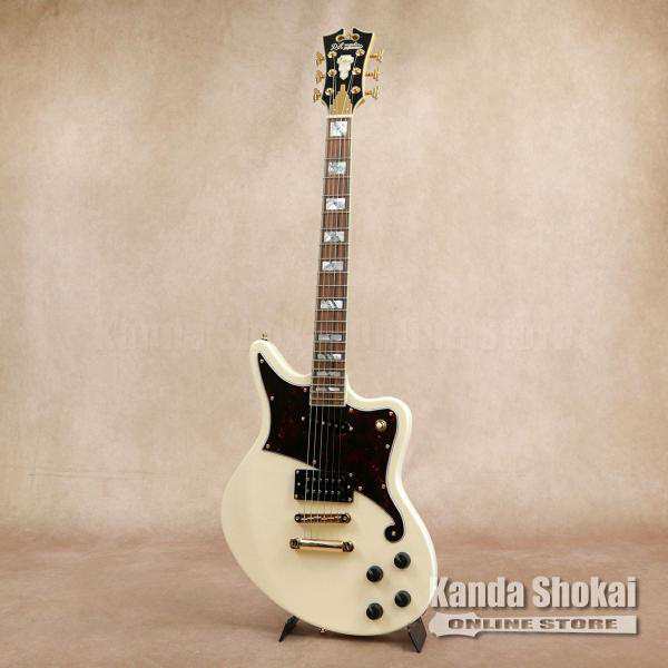 D´Angelico Deluxe Bedford Vintage White 【高性能ケーブルプレゼント