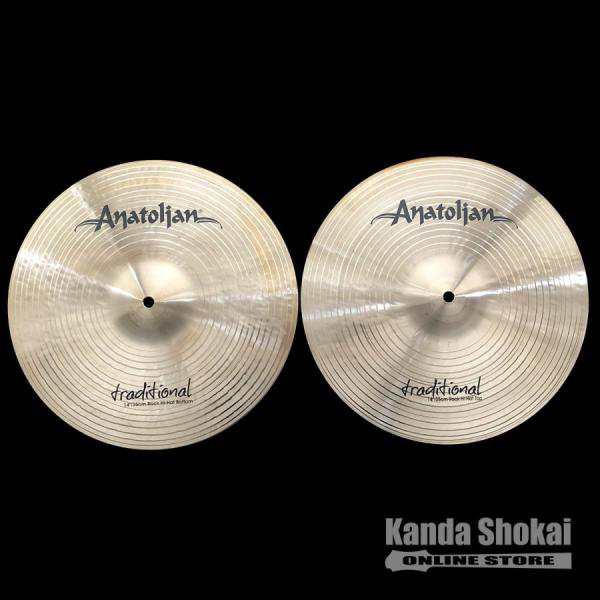 Anatolian Cymbals ( アナトリアン ) TRADITIONAL 14”Rock Hi-Hat