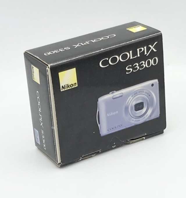 箱付 中古 Nikon デジタルカメラ COOLPIX (クールピクス) S3300