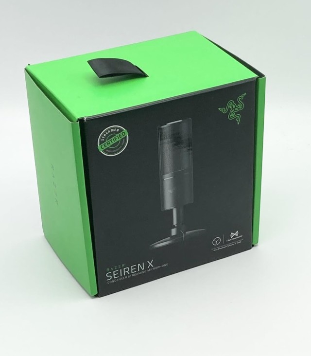 箱付 中古 完品 Razer マイク Seiren X USB コンデンサーマイク RZ19