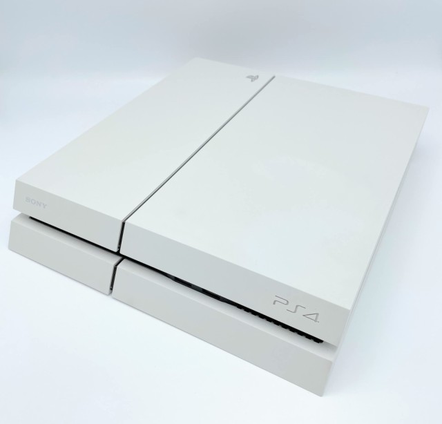 箱付 中古 完品 SONY PlayStation 4 グレイシャー・ホワイト (CUH