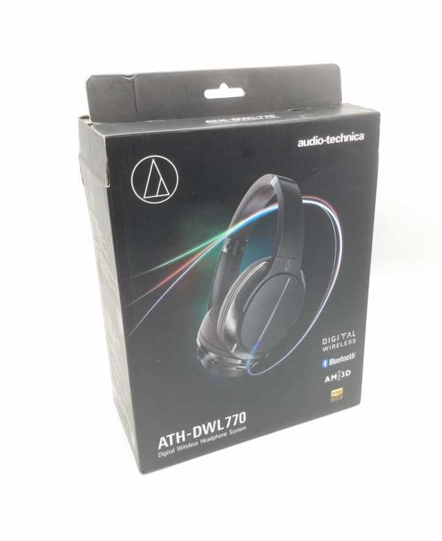 audio-technicaワイヤレスヘッドホンATH-DWL770ブラック