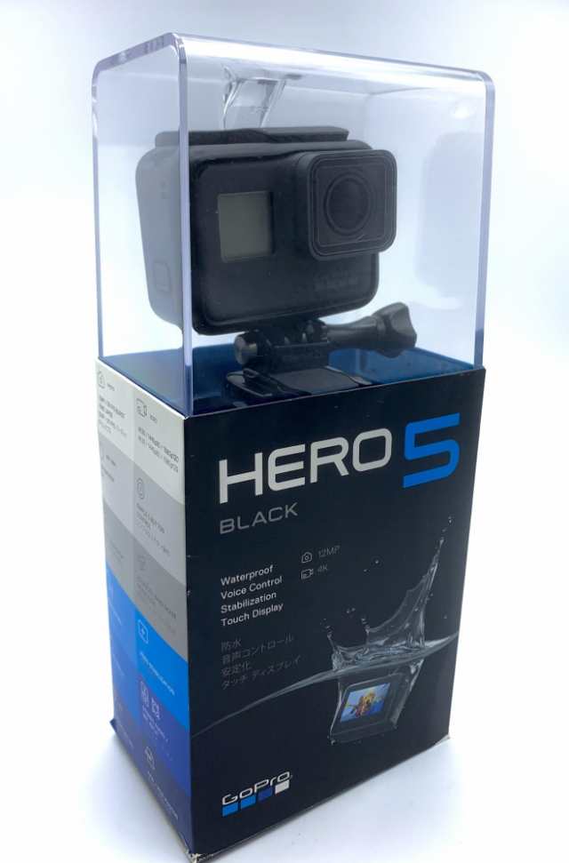 箱付 中古 完品 【国内正規品】 GoPro ウェアラブルカメラ HERO5