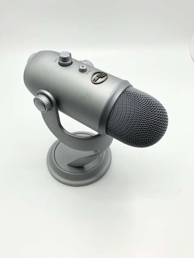 箱付 中古 完品 ロジクール G Blue Yeti Silver ゲーミングマイク