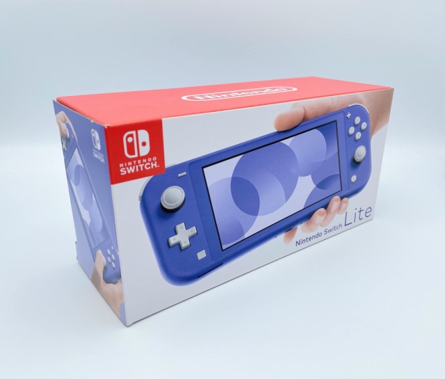 箱付 中古 Nintendo Switch Lite ブルー - Nintendo Switch本体