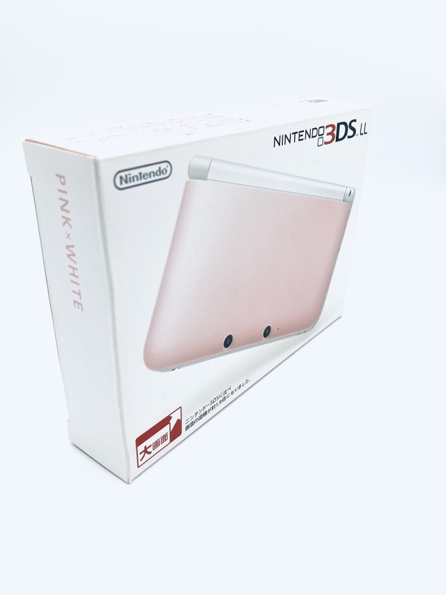 箱付 中古 ニンテンドー3DS LL ピンクXホワイト【メーカー生産終了】の