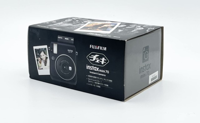 箱付 中古 完品 FUJIFILM インスタントカメラ チェキ instax mini 70