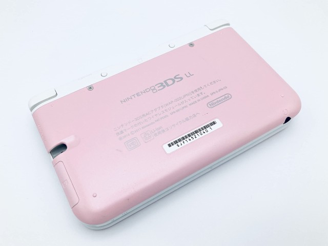 箱付 中古 ニンテンドー3DS LL ピンクXホワイト【メーカー生産終了】の