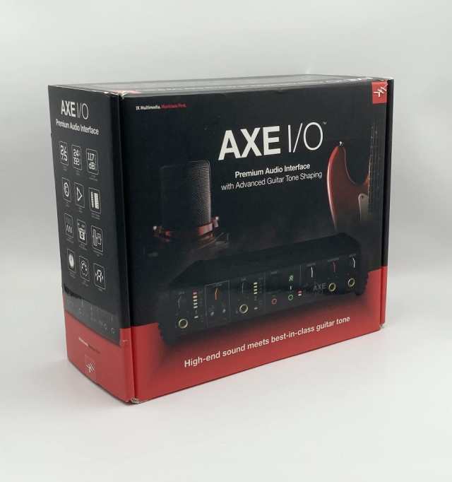IK Multimedia AXE I O ギター向け オーディオインターフェイス z-tone インピーダンス 2イン 5アウト 通販 
