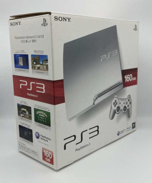 箱付 中古 完品 PlayStation 3 (160GB) サテン・シルバー ( CECH-2500A ...