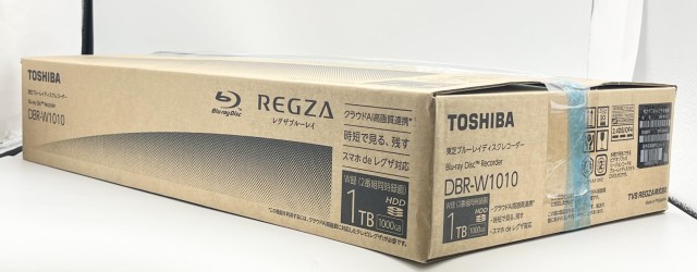 中古 REGZA レグザ ブルーレイディスクレコーダー 1TB 2チューナー 2番組同時録画 DBR-W1010 ブラック｜au PAY マーケット