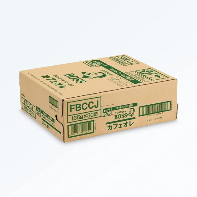 セール】「30本」ボス カフェオレ 缶 185g ×30本×1箱 サントリー