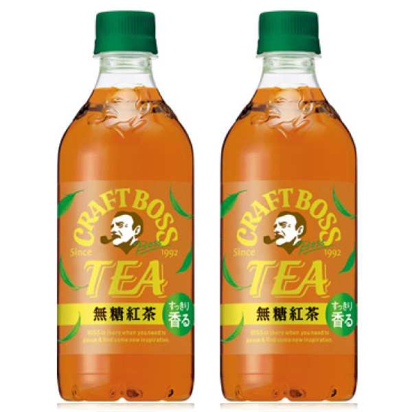 【セール】「48本」クラフトボスティー TEA ノンシュガー　香る 無糖紅茶　500ml ×24本×2箱　サントリーの通販は