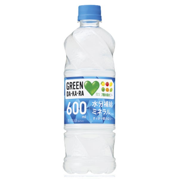 セール】「24本」グリーンダカラ 600ml ×24本×1箱 サントリー GREEN DA