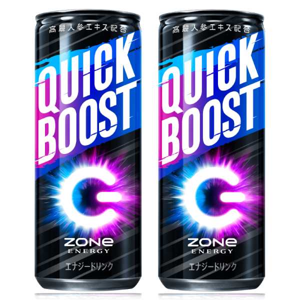 60本」ZONe QUICK BOOST 缶 240ml ×30本×2箱 サントリー ゾーン