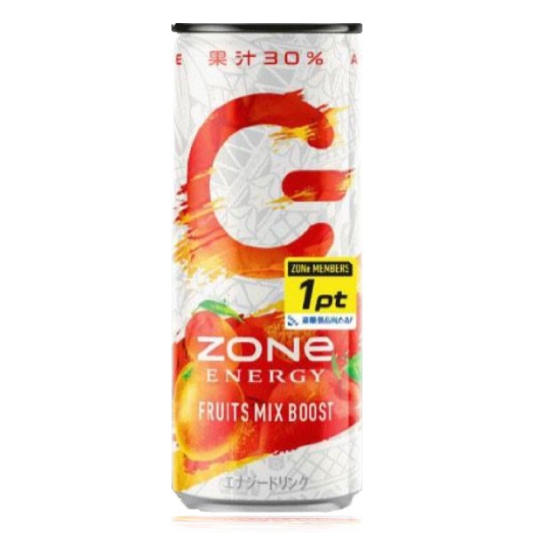 30本」 サントリー ZONe ENERGY FRUITS MIX BOOST 240ml×30本×1箱 