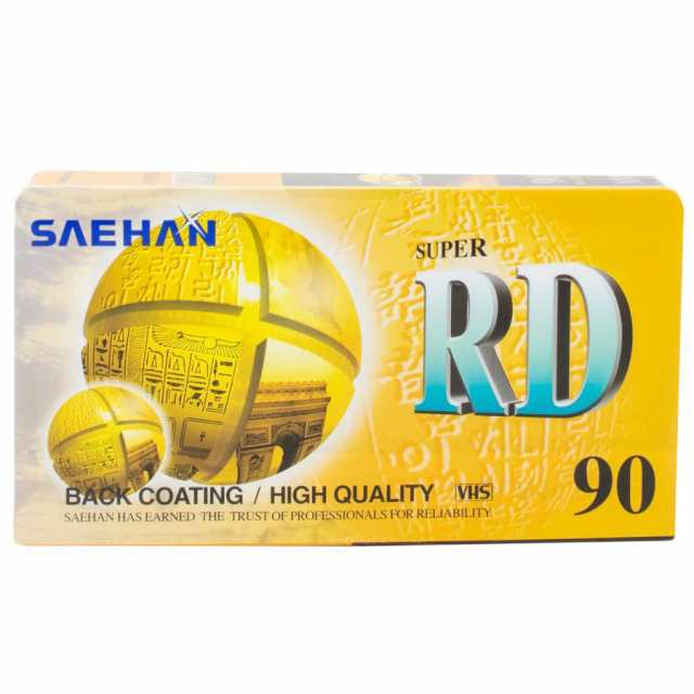 SAEHAN VHS ビデオテープ 90分 SUPER RD ケース付き 10本｜au PAY マーケット